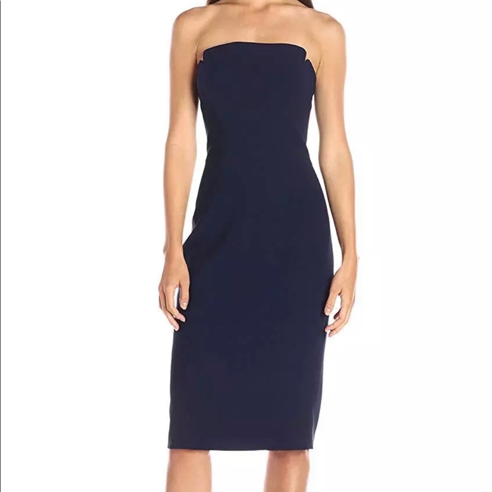 Jill Jill Stuart Harlow sheath strapless dress